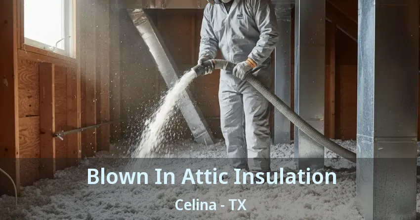 Blown In Attic Insulation Celina - TX
