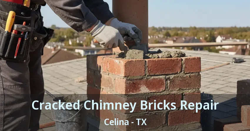 Cracked Chimney Bricks Repair Celina - TX