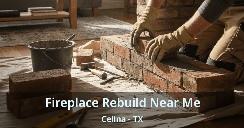 Fireplace Rebuild Near Me Celina - TX