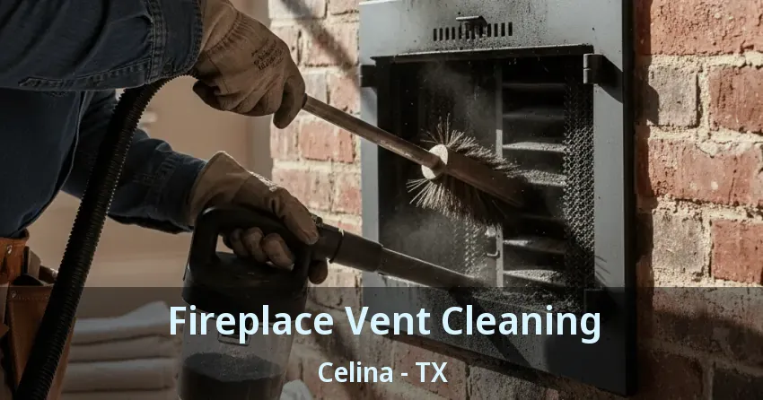 Fireplace Vent Cleaning Celina - TX